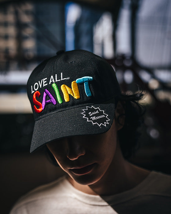 SAINT Mxxxxxx SM-MK8-0000-080 / CAP / LOVE ALL / BLACK