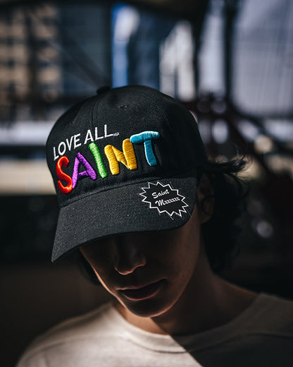 SAINT Mxxxxxx SM-MK8-0000-080 / CAP / LOVE ALL / BLACK