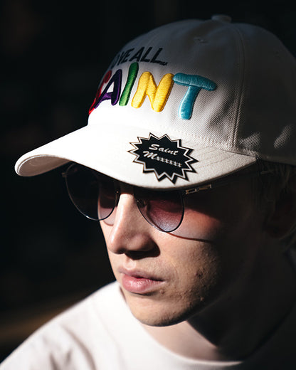 SAINT Mxxxxxx SM-MK8-0000-081 / CAP / LOVE ALL / WHITE