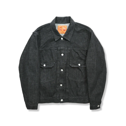 FULLCOUNT(フルカウント) 2102BKSS Type 2 Black Denim Jacket (Super Smooth)