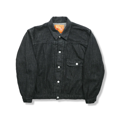 FULLCOUNT(フルカウント) 2107BKSS Type 1 Black Denim Jacket (Super Smooth)