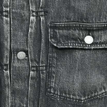 FULLCOUNT(フルカウント) 2107BKSSHW Type 1 Black Denim Jacket Dartford (Super Smooth)