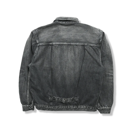 FULLCOUNT(フルカウント) 2107BKSSHW Type 1 Black Denim Jacket Dartford (Super Smooth)