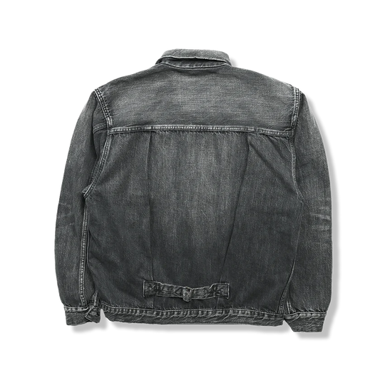 FULLCOUNT(フルカウント) 2107BKSSHW Type 1 Black Denim Jacket Dartford (Super Smooth)