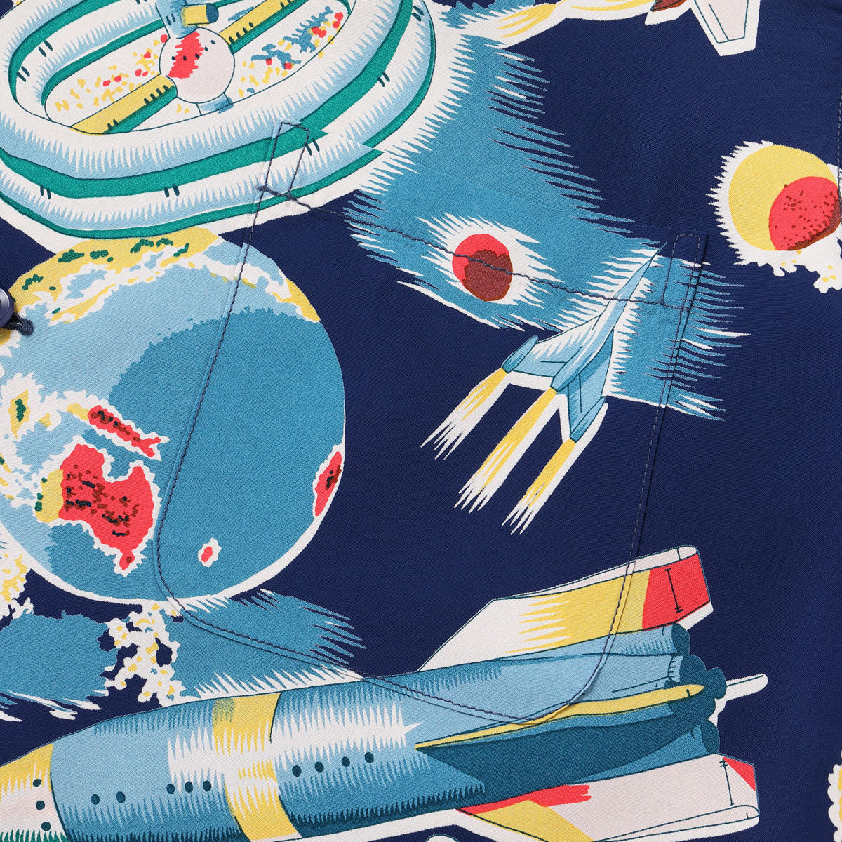 SUN SURF(サンサーフLot No. SS39477 / SUN SURF SPECIAL EDITION “THE SPACE SHIP” 128) NAVY