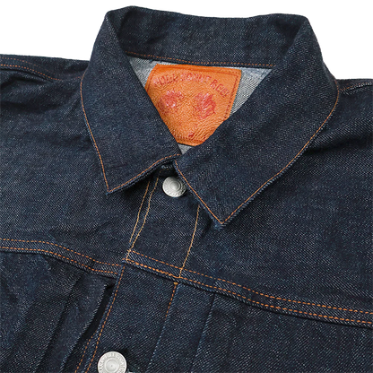 FULL COUNT(フルカウント)2102E Classic Tattoo Embroidery Type 2 Denim Jacket Original Drawing by “HORIDAI”