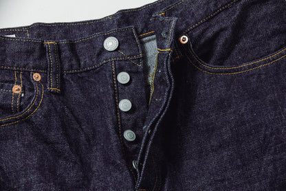 omotodenim 0615 13.5oz DENIM RELAX FIT BUTTON FLY