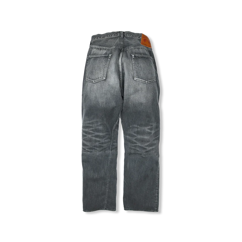 FULLCOUNT(フルカウント) 0105BKSSHW Wide Black Selvedge Denim Dartford(Super Smooth)