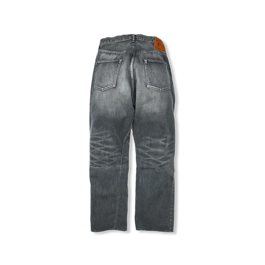 FULLCOUNT(フルカウント) 0105BKSSHW Wide Black Selvedge Denim Dartford(Super Smooth)