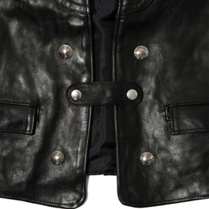 MASSES HORSE LEATHER VEST