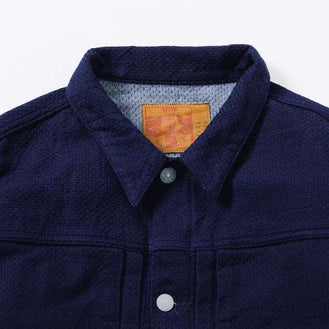 omotodenim 3121 15OZ ORI-SASHI SASHIKO TYPE 1 JACKET
