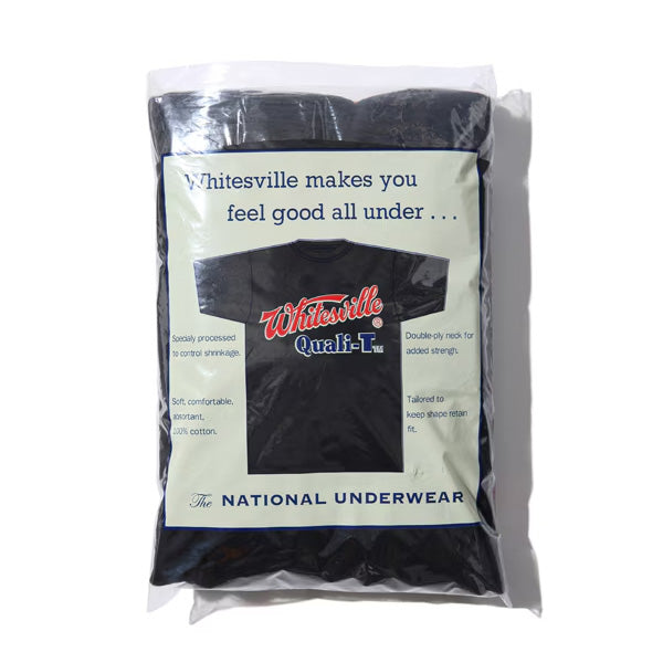 WHITESVILLE Lot No. WV73544 / WHITESVILLE 2-PACK T-SHIRT ブラック グレー ホワイト