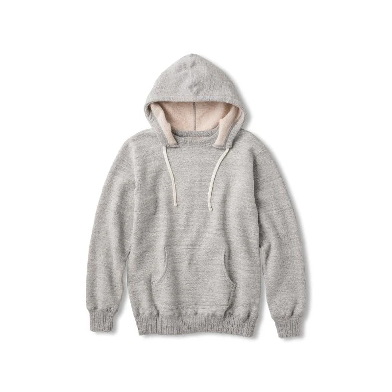 FULLCOUNT(フルカウント) 3745 After Hood Sweat Shirt Mother Cotton Hethaer  Ink.Blk Gray