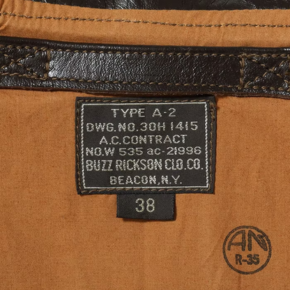 BUZZ RICKSON'S(バズリクソンズ)Lot No. BR80644 / Type A-2 “CONTRACT No.W535 ac-21996 BUZZ RICKSON CLO.CO.”