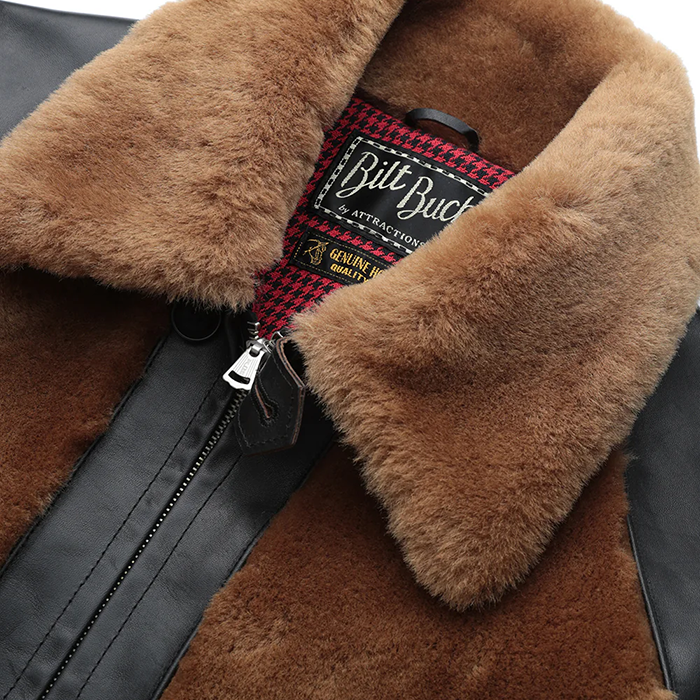 BILTBUCK(ビルトバック)Lot.500 Grizzly Jacket Limited Edition:Black×Camel