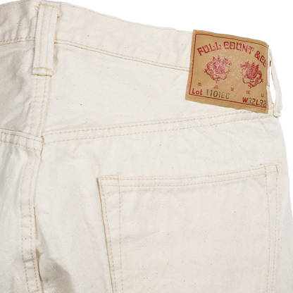 FULLCOUNT(フルカウント) 1101EC Straight Ecru Selvedge Denim