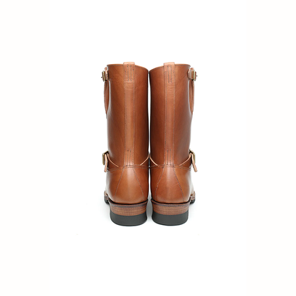 BILTBUCK(ビルトバック)Lot.603LTD Engineer Boots “The Pioneer” - Heritage Vachetta Double Shoulder -Brown×Brass-