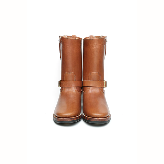 BILTBUCK(ビルトバック)Lot.603LTD Engineer Boots “The Pioneer” - Heritage Vachetta Double Shoulder -Brown×Brass-