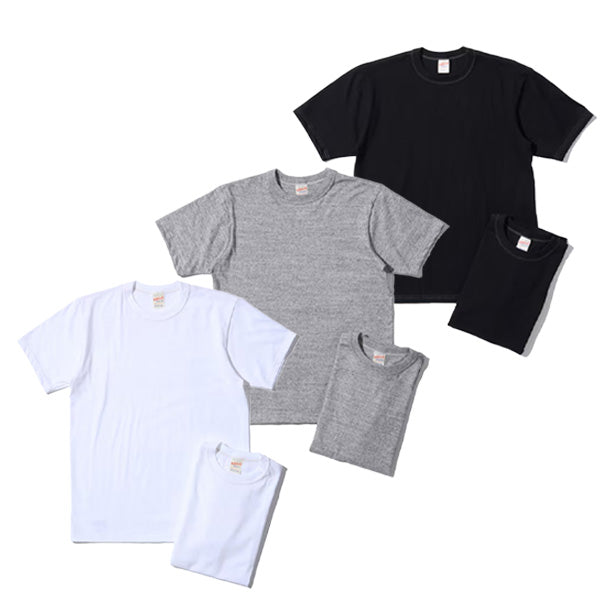 WHITESVILLE Lot No. WV73544 / WHITESVILLE 2-PACK T-SHIRT ブラック グレー ホワイト