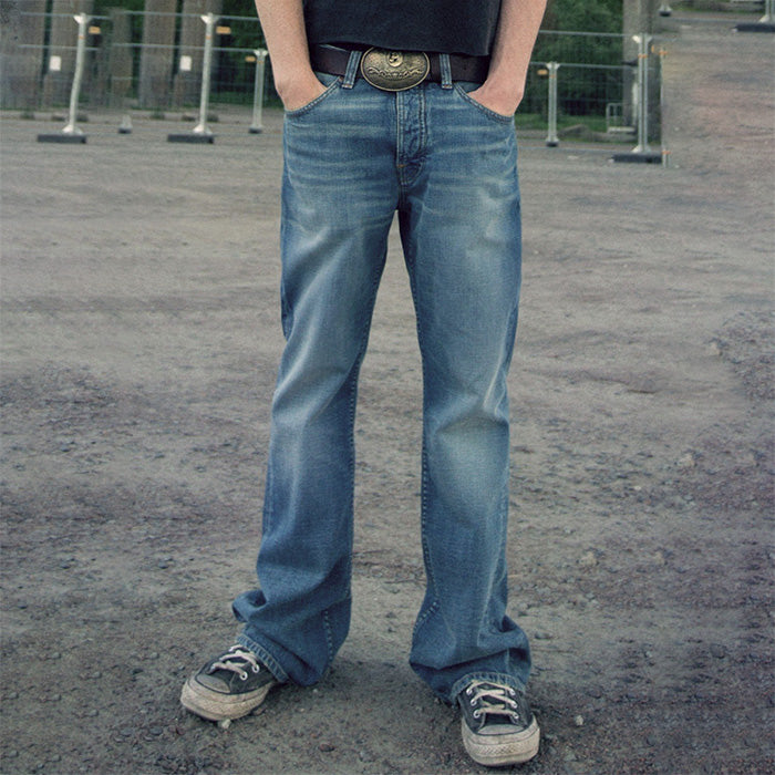Nudie Jeans(ヌーディージーンズ) Flare Glenn Streaky Worn 61161-1042 フレアグレン ジーンズ