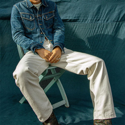 Nudie Jeans Tuff Tony Ivory Selvage 61161-1057 タフトニー ホワイトジーンズ