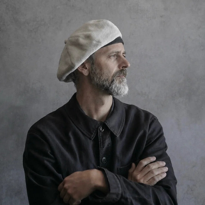 BRUNEL&Co.HATMAKERS(ブルーネルハットメイカース)8P CAS / FRENCH LINEN