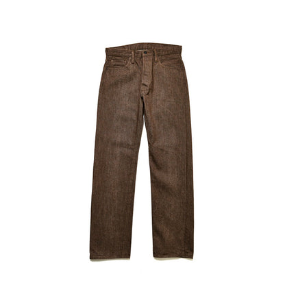 Pure blue japan BR-14oz-003 14oz Brown Selvedge Denim - Regular Straight