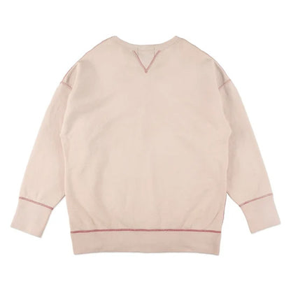 BOWWOW BWU-ODVSF OVERFADED DOUBLE V SWEATSHIRT - FINK MOTOR