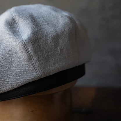 BRUNEL&Co.HATMAKERS(ブルーネルハットメイカース)8P CAS / FRENCH LINEN