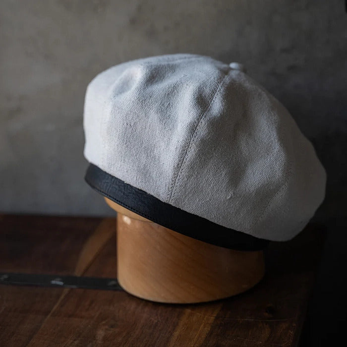 BRUNEL&Co.HATMAKERS(ブルーネルハットメイカース)8P CAS / FRENCH LINEN