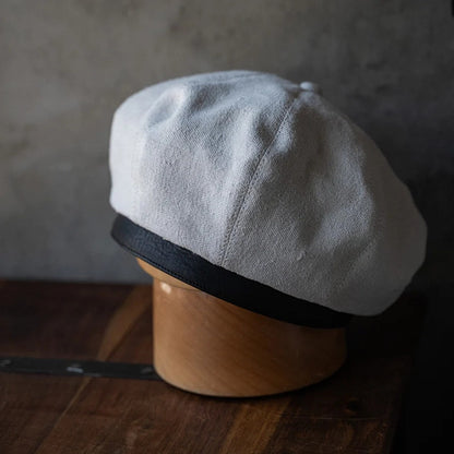 BRUNEL&Co.HATMAKERS(ブルーネルハットメイカース)8P CAS / FRENCH LINEN