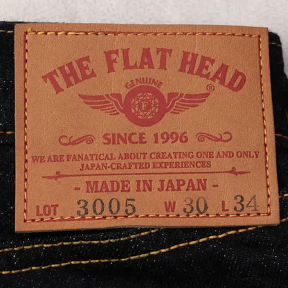 THE FLAT FEAD(フラットヘッド)4.5oz レギュラーストレート ジーンズ FN-3005