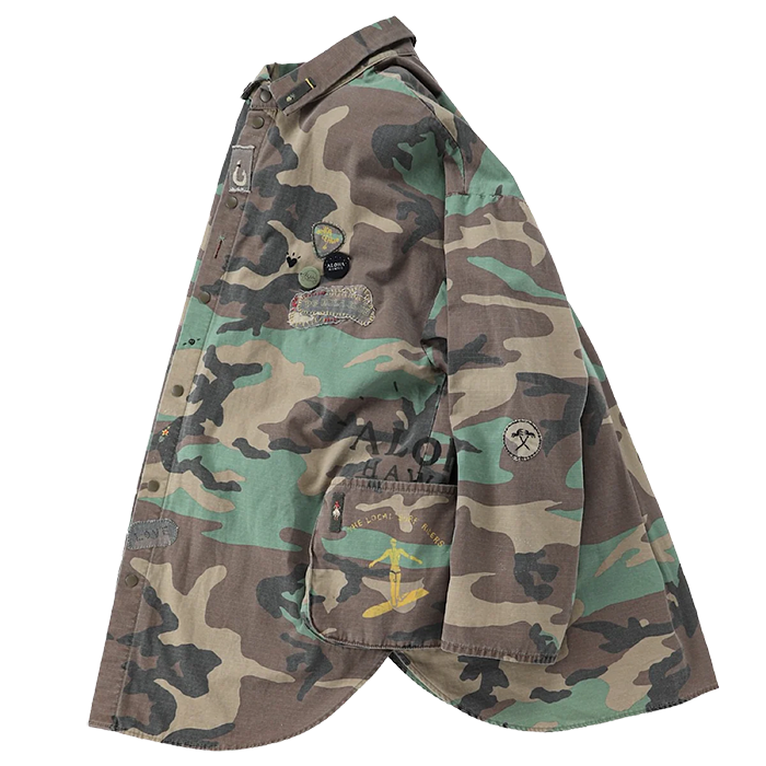Porter Classic(ポータークラシック)ALOHA CAMOUFLAGE SHIRT JACKET