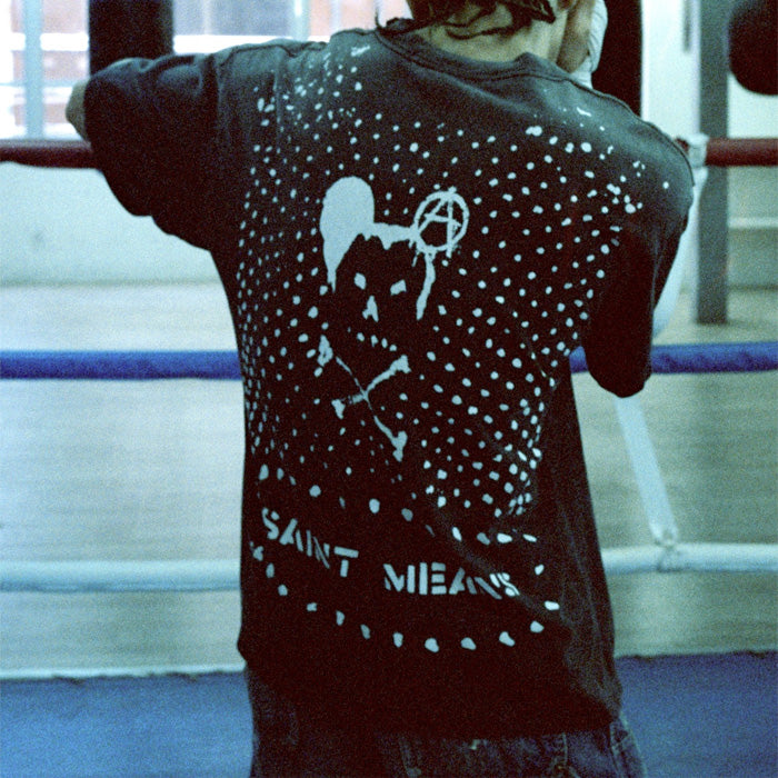 SAINT Mxxxxxx SM-MK1-0000-C50 / BKM_SS T-SHIRT / SAINT MEANS / BLACK