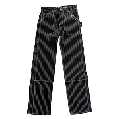 VANSON NVBL-2503 PAINTER PANTS ダブルニー ペインターパンツ ブラックウォバッシュ