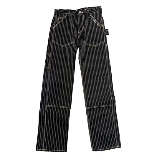 VANSON NVBL-2503 PAINTER PANTS ダブルニー ペインターパンツ ブラックウォバッシュ