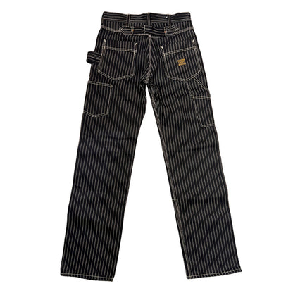 VANSON NVBL-2503 PAINTER PANTS ダブルニー ペインターパンツ ブラックウォバッシュ