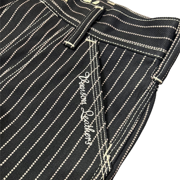 VANSON NVBL-2503 PAINTER PANTS ダブルニー ペインターパンツ ブラックウォバッシュ