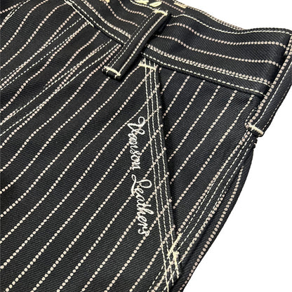 VANSON NVBL-2503 PAINTER PANTS ダブルニー ペインターパンツ ブラックウォバッシュ