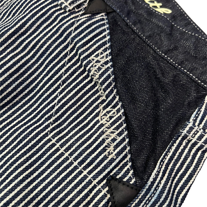 VANSON NVBL-404 WORK PANTS ダックワークパンツ ヒッコリー