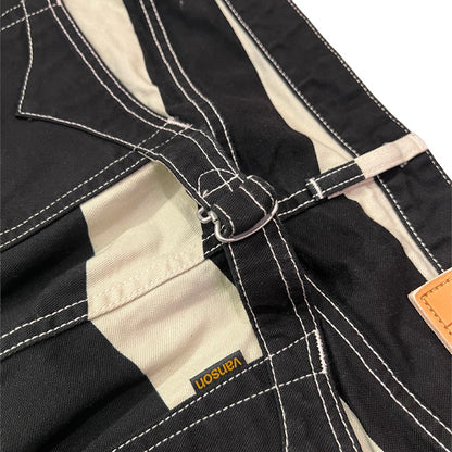 VANSON NVBL-404 WORK PANTS ダックワークパンツ ボーダー