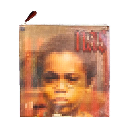 TOLQ(トルク)Trompe l'oeil Record Jacket Clutch Bag26-2511:Beige