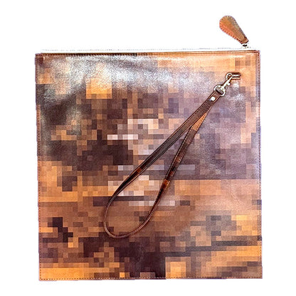 TOLQ(トルク)Trompe l'oeil Record Jacket Clutch Bag26-2511:Beige