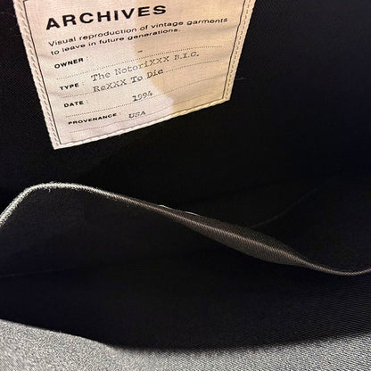 TOLQ(トルク)Trompe l'oeil Record Jacket Clutch Bag26-2510:Brown