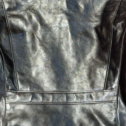 Rainbow Country(レインボーカントリー)HorsehideStand Collar Riders Jacket “Speedster” Seal Brown【RCL-10029】