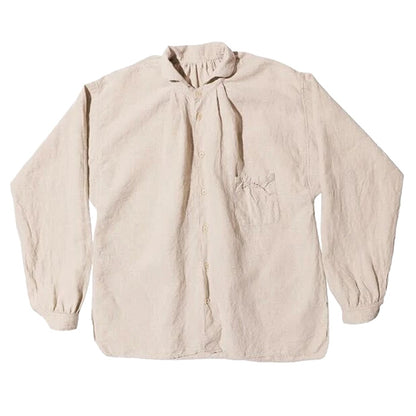 The 2 Monkeys Linen Cambrai Shirt TM21160 Ecru