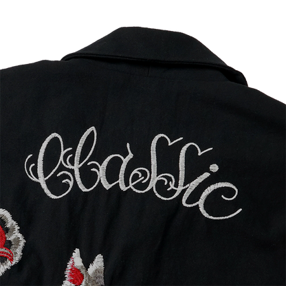 FULL COUNT(フルカウント)2054-1 Classic Tattoo Embroidery Sport Jacket Original Drawing by “HORIDAI”