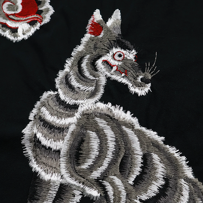 FULL COUNT(フルカウント)2054-1 Classic Tattoo Embroidery Sport Jacket Original Drawing by “HORIDAI”
