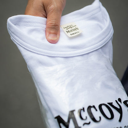 JOE McCOY MC20000 McCOY'S 2pcs PACK TEE WHITE NAVY BLACK