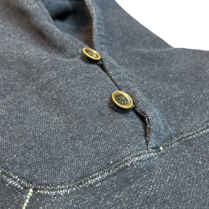 Pure blue japan 5410-ID 5410-IDBK Yarn Dyed Indigo Hoodie